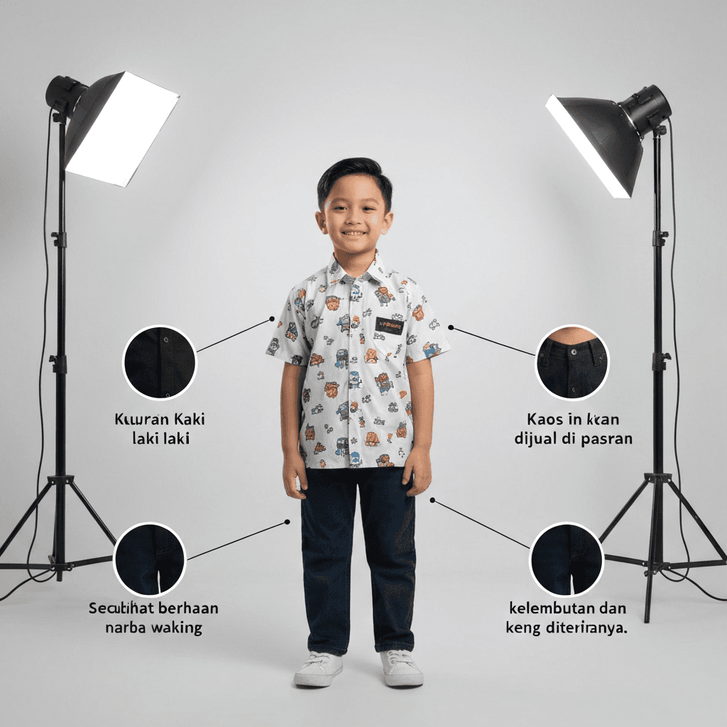 Kaos Distro Jumbo Anak